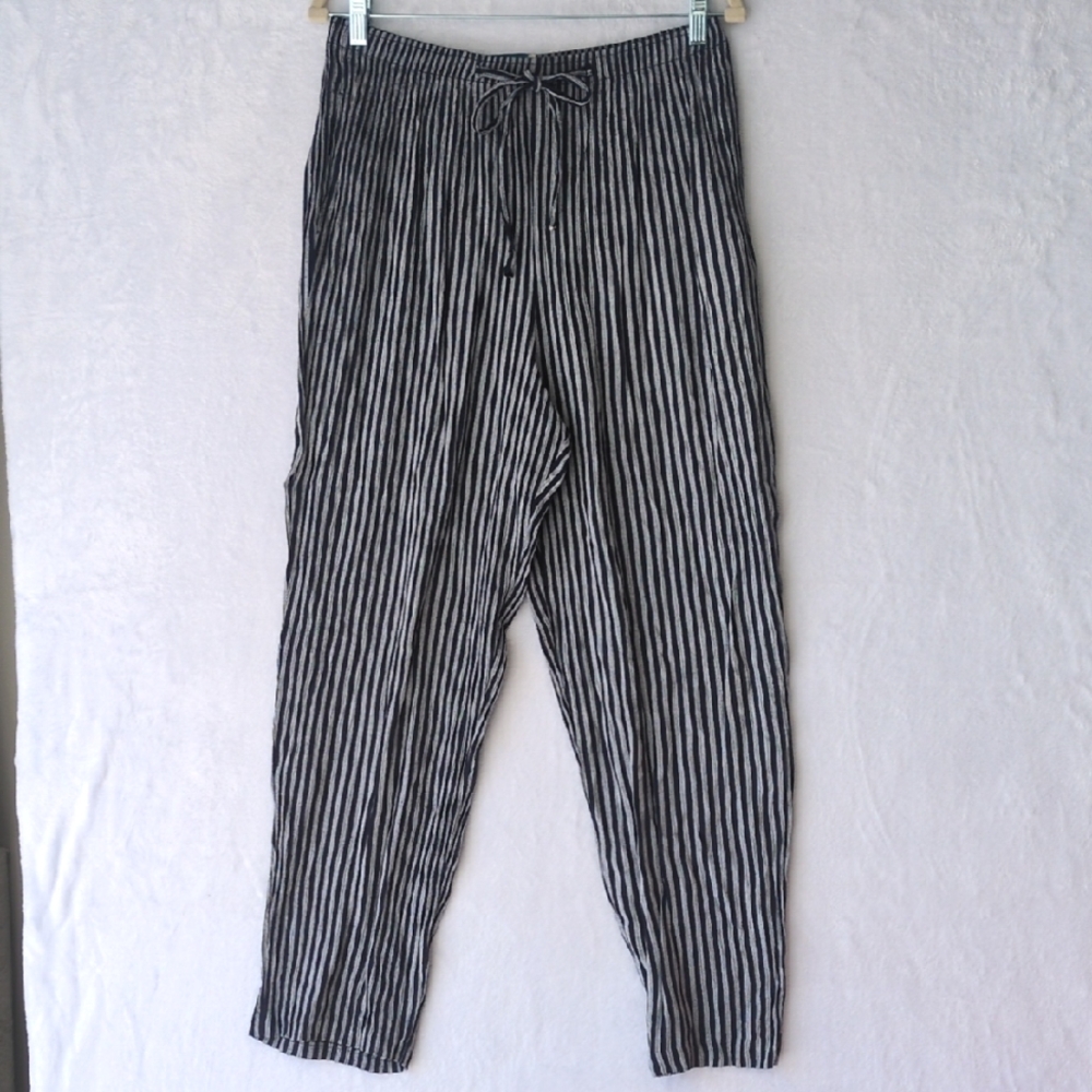 Cristin Stevens Women's Striped‎ Casual Boho Pants Size L